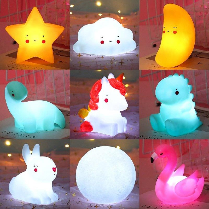 Cartoon Dinosaur Led Night Light Christmas - Christmas Trees USA