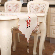 Christmas Fabric Printed Table Runner - Christmas Trees USA