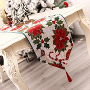 Christmas Fabric Printed Table Runner - Christmas Trees USA