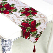 Christmas Fabric Printed Table Runner - Christmas Trees USA
