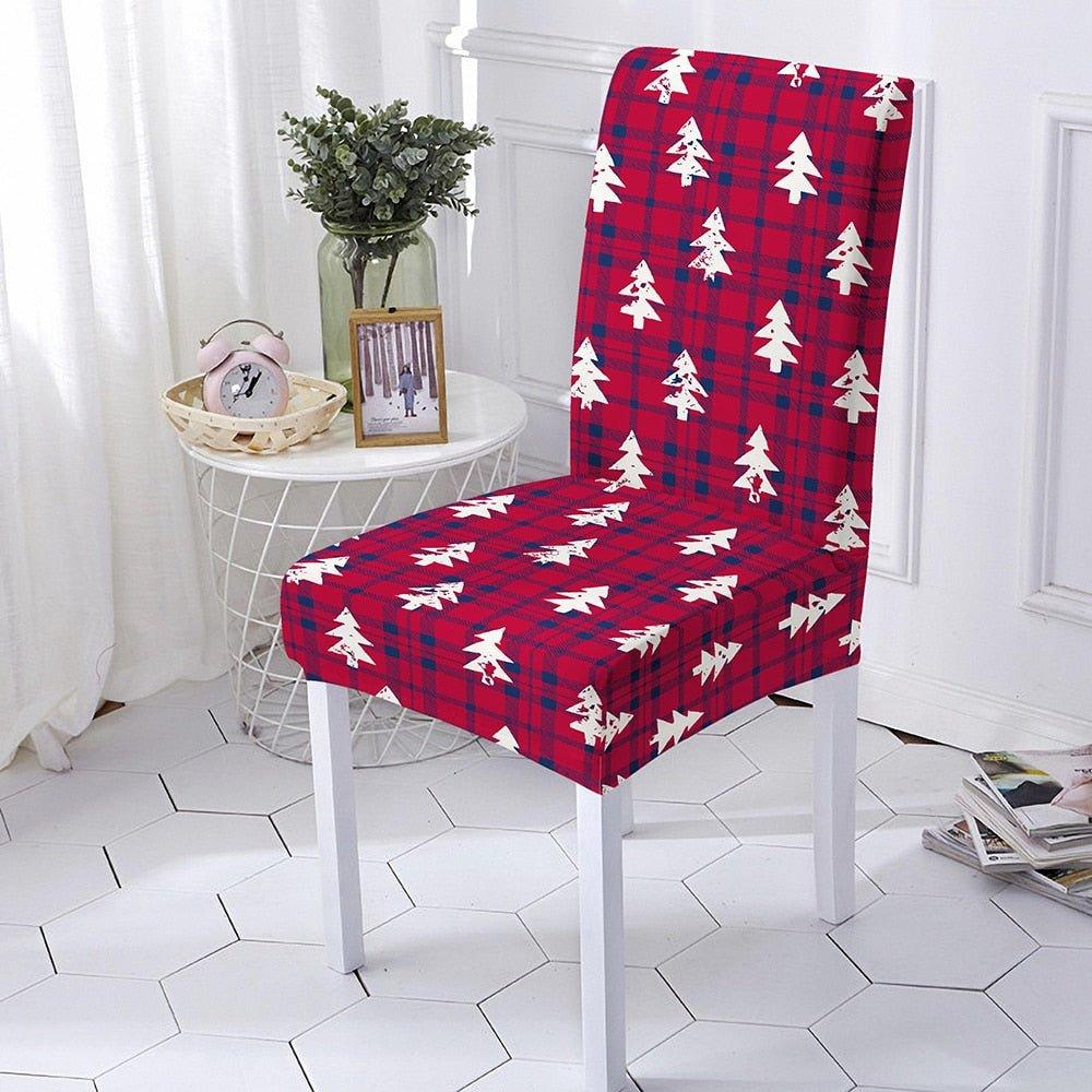 Christmas Chair Cover Navidad - Christmas Trees USA