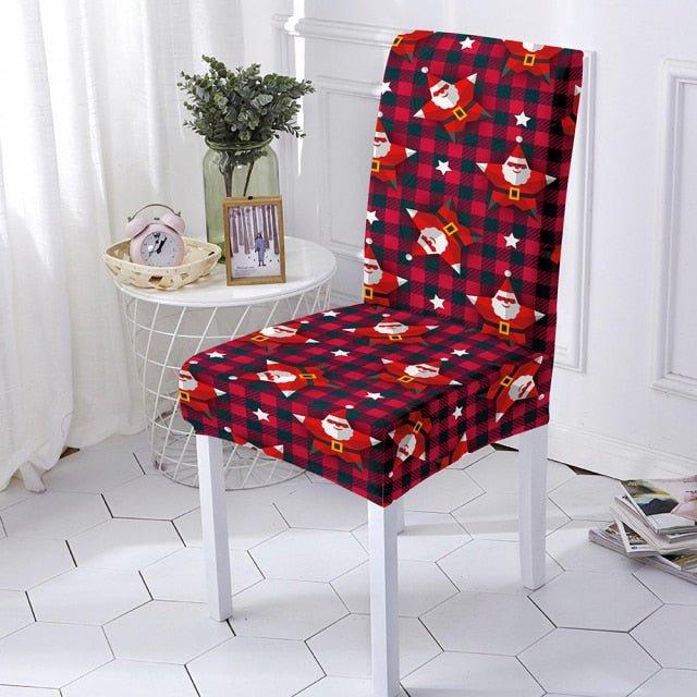 Christmas Chair Cover Navidad - Christmas Trees USA