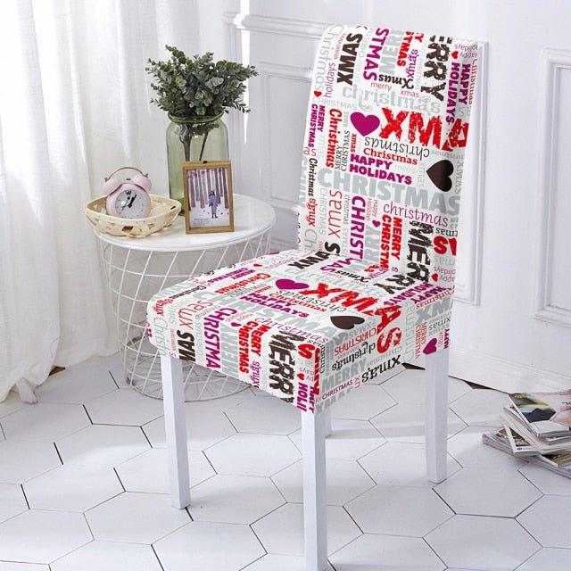 Christmas Chair Cover Navidad - Christmas Trees USA