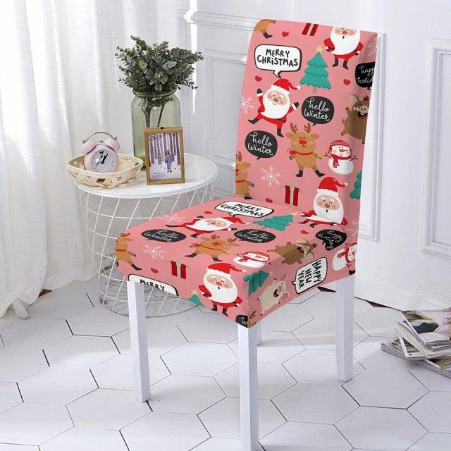 Christmas Chair Cover Navidad - Christmas Trees USA