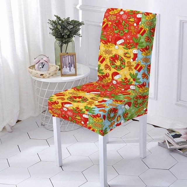 Christmas Chair Cover Navidad - Christmas Trees USA