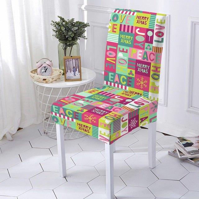 Christmas Chair Cover Navidad - Christmas Trees USA