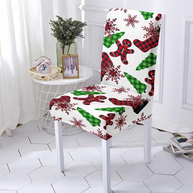 Christmas Chair Cover Navidad - Christmas Trees USA