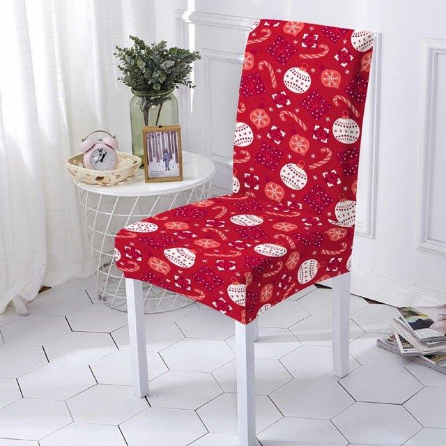 Christmas Chair Cover Navidad - Christmas Trees USA