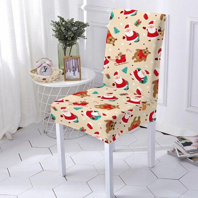 Christmas Chair Cover Navidad - Christmas Trees USA