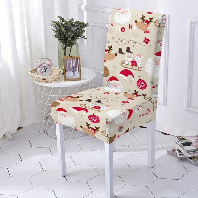 Christmas Chair Cover Navidad - Christmas Trees USA