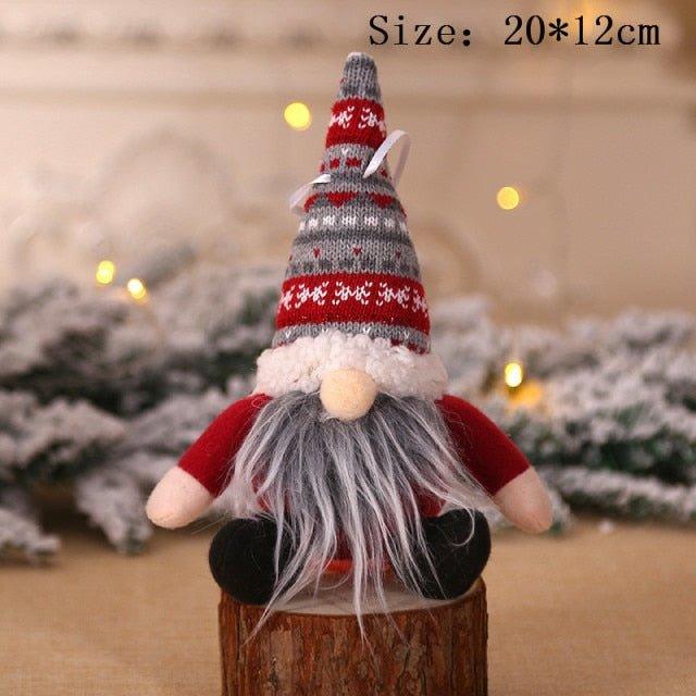 Christmas Faceless Gnome Tree Hanging Ornaments - Christmas Trees USA