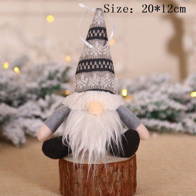 Christmas Faceless Gnome Tree Hanging Ornaments - Christmas Trees USA