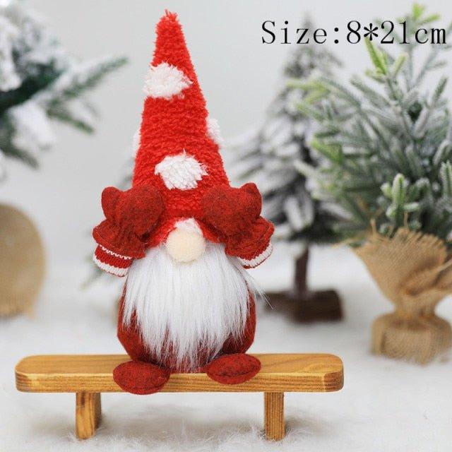 Christmas Faceless Gnome Tree Hanging Ornaments - Christmas Trees USA