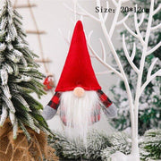 Christmas Faceless Gnome Tree Hanging Ornaments - Christmas Trees USA