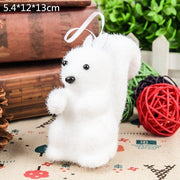 Christmas Decoration 3D Foam Elk Bear Hanging Pendants - Christmas Trees USA