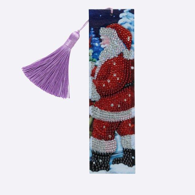 Christmas Diamond Painting Bookmark - Christmas Trees USA