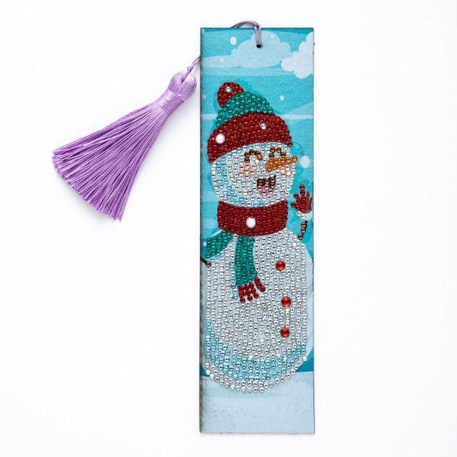 Christmas Diamond Painting Bookmark - Christmas Trees USA