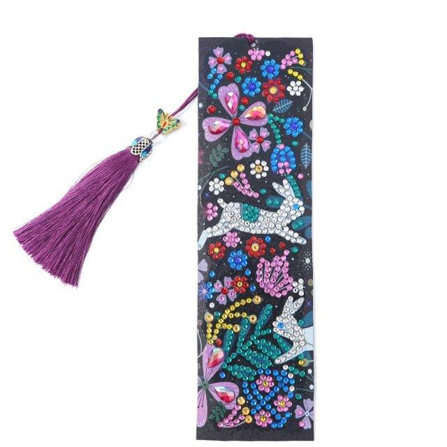 Christmas Diamond Painting Bookmark - Christmas Trees USA