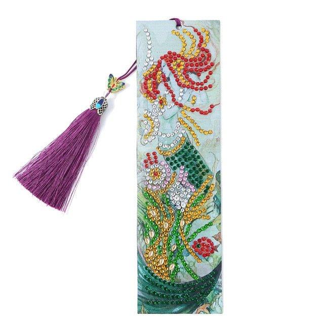 Christmas Diamond Painting Bookmark - Christmas Trees USA