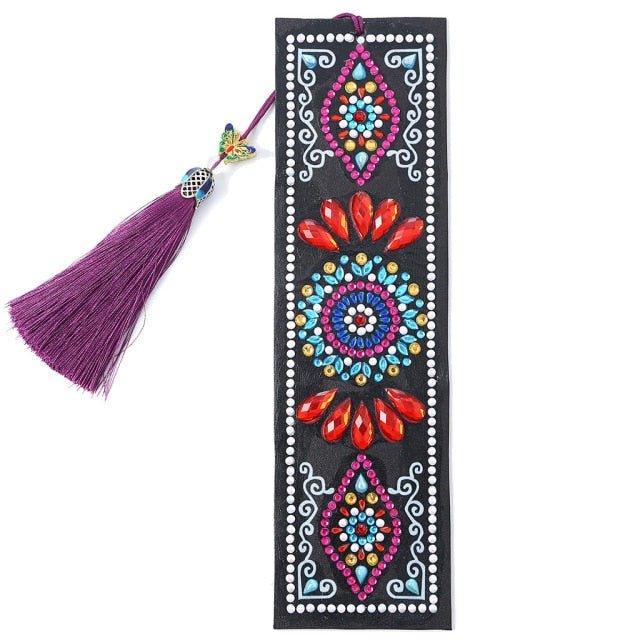 Christmas Diamond Painting Bookmark - Christmas Trees USA
