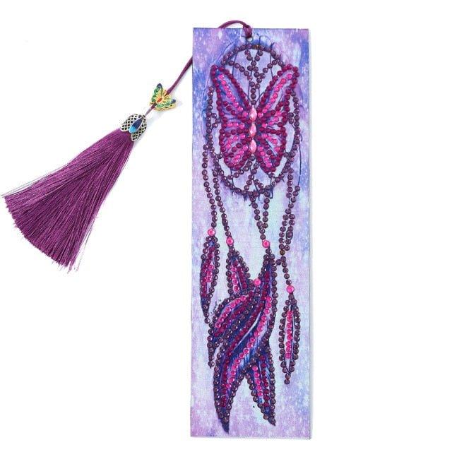 Christmas Diamond Painting Bookmark - Christmas Trees USA