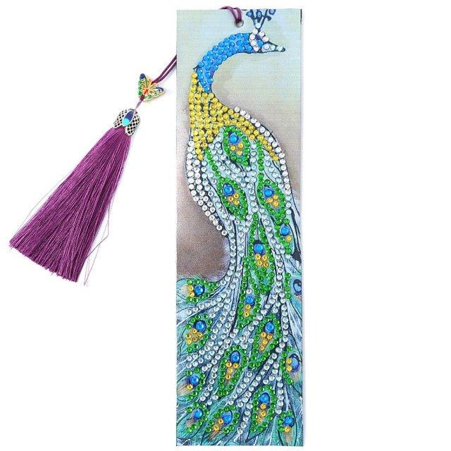 Christmas Diamond Painting Bookmark - Christmas Trees USA