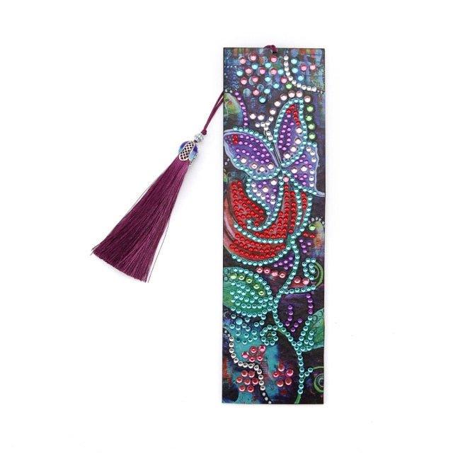 Christmas Diamond Painting Bookmark - Christmas Trees USA
