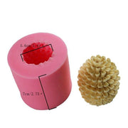 3D Christmas Pine Cone Silicone Candle Mold - DIY Soap & Craft Mold - Christmas Trees USA