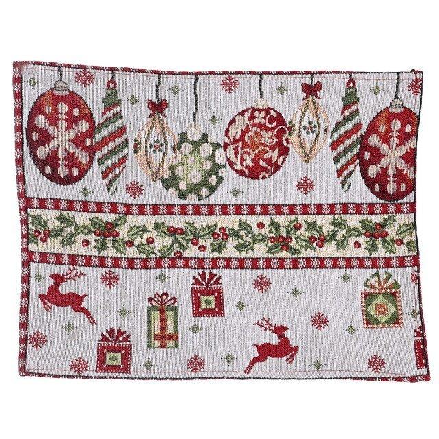 Christmas Household Knitted Fabric Table Coaster - Christmas Trees USA