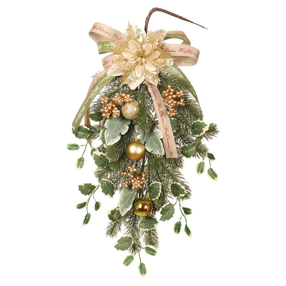 Artificial Teardrop Christmas Wreaths - Christmas Trees USA