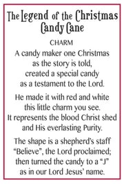 The Legend of the Christmas Candy Cane Charm