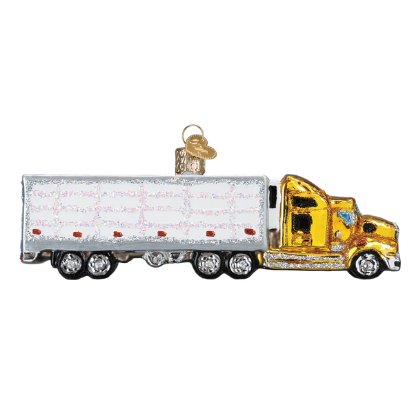 Old World Christmas Semi Truck