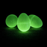 Set of 24 Glow in the Dark Easter Eggs Fillable Plastic Eggs for Nighttime Egg Hunt Fun 2.25 Inches