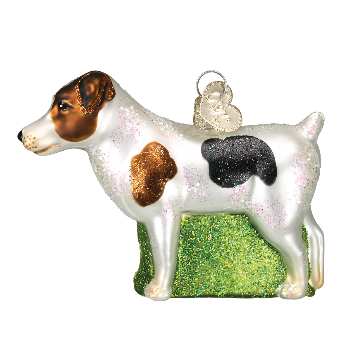 Old World Christmas Jack Russell Terrier Ornament