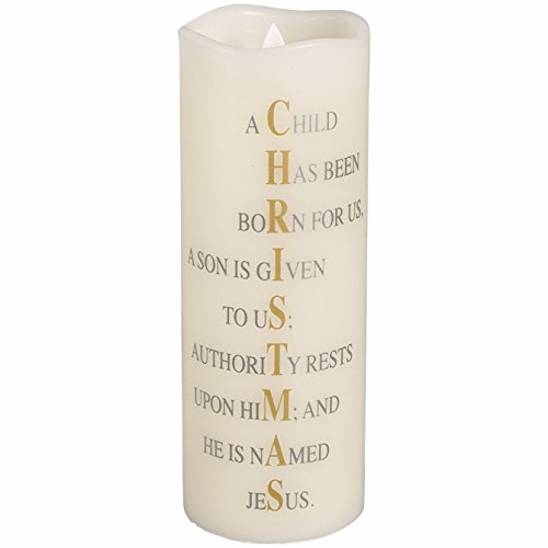 Christmas Flicker Wick Led Candle