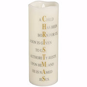 Christmas Flicker Wick Led Candle