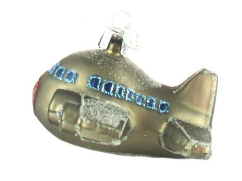 Old World Christmas Airplane