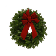 2 Pack of Balsam Fir Wreaths With Bow