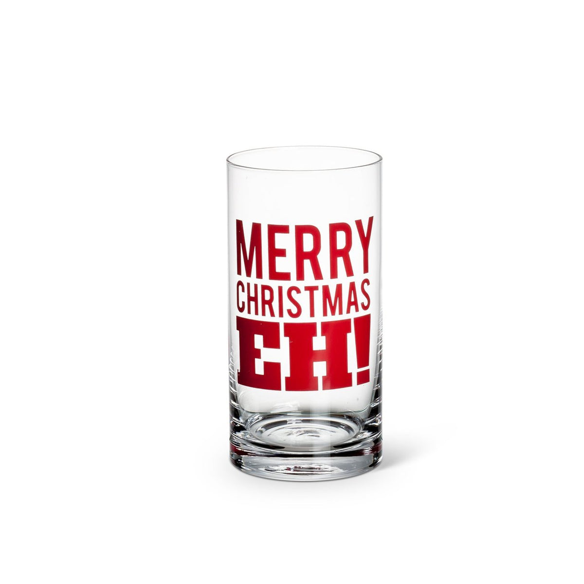 Mckenzie Merry Christmas, Eh! Highball Glass