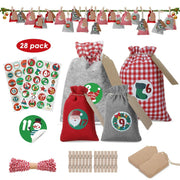 Beautiful Hanging Christmas Bags