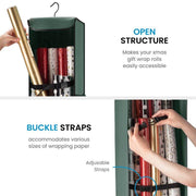 Moisture Resistant Christmas Gift Wrap Storage