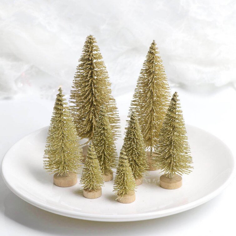 Artificial Polyethylene Pine Frosted Christmas Tree