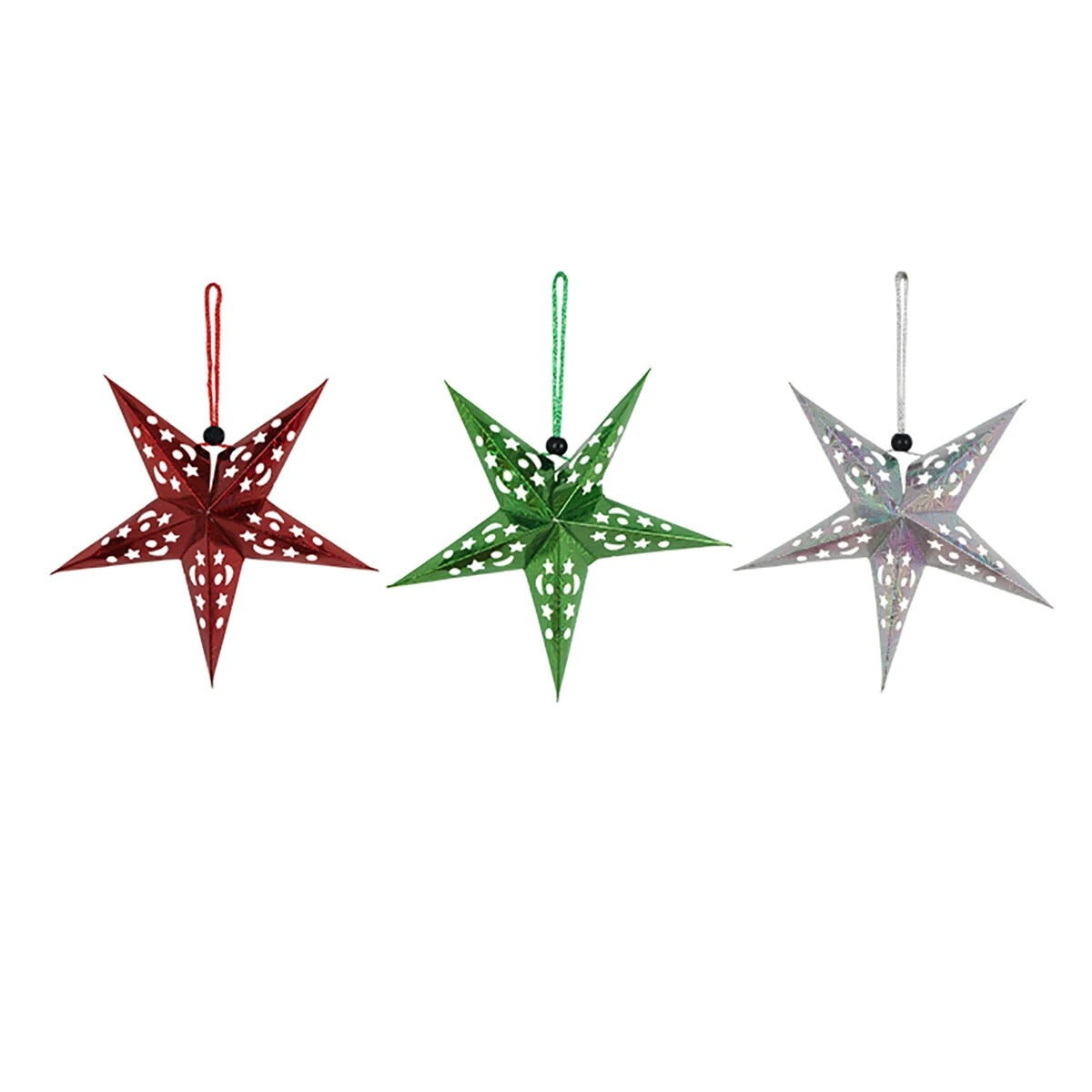 Merry Christmas Hats Trees Latex Round Balloons Bundle