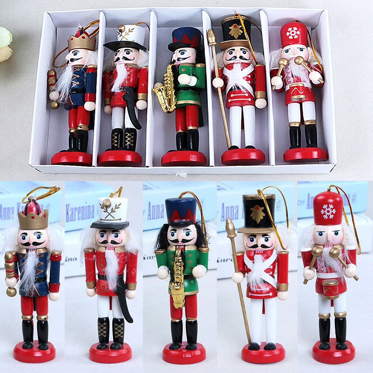 Wooden Nutcracker Soldier Handcraft