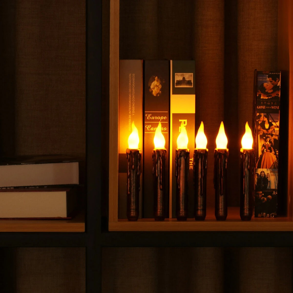 Flameless LED Candle Night Lamp