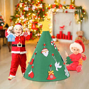 New 3D DIY Christmas Tree With Ornaments