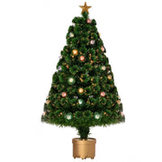 Green Pine Cashmere Christmas Tree With 13 Color Changing LED