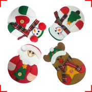 Christmas Snowman knife and fork cover bundle