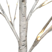 Lighted Birch Christmas Tree With LED Light