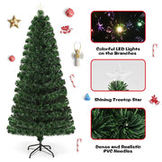 Artificial Christmas Tree with Multi-Color Lights